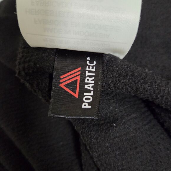 Arc'teryx Men's Large Delta LT Half Zip Waffle Polartec Fleece Black Base Layer - Picture 7 of 8
